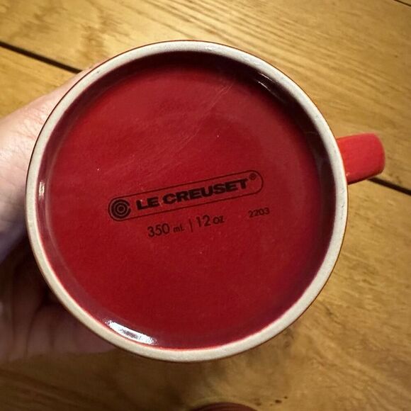 Fiesta mug set cherry flame orange 12oz - Picture 3 of 7